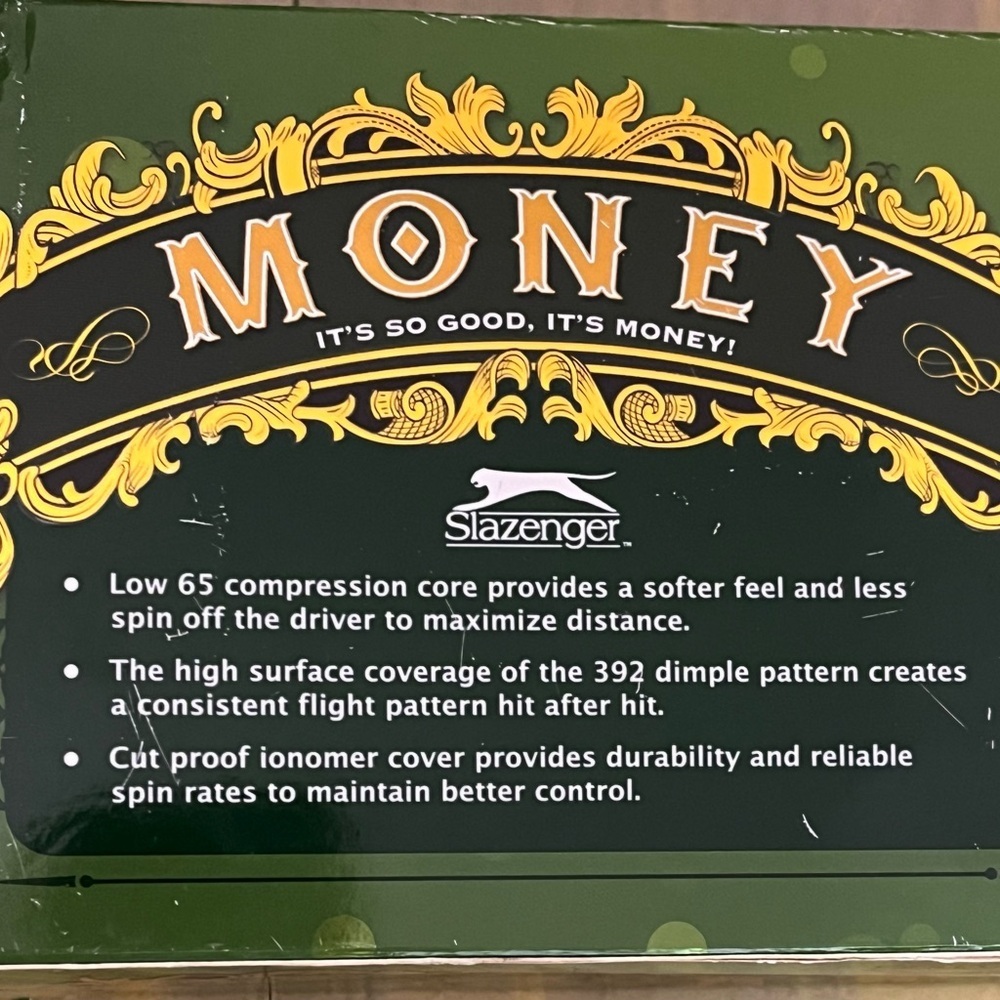 Slazenger Money Golf Balls 20 balls new in box - Picture 2 of 5